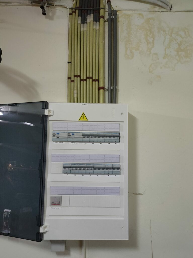 Nouveau tableau électrique
